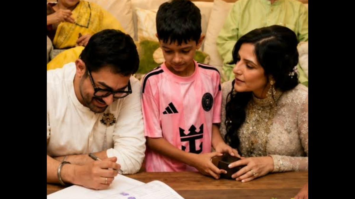 At the age of 61, Aamir Khan married Gauri Spratt, beginning a new chapter in a private ceremony.