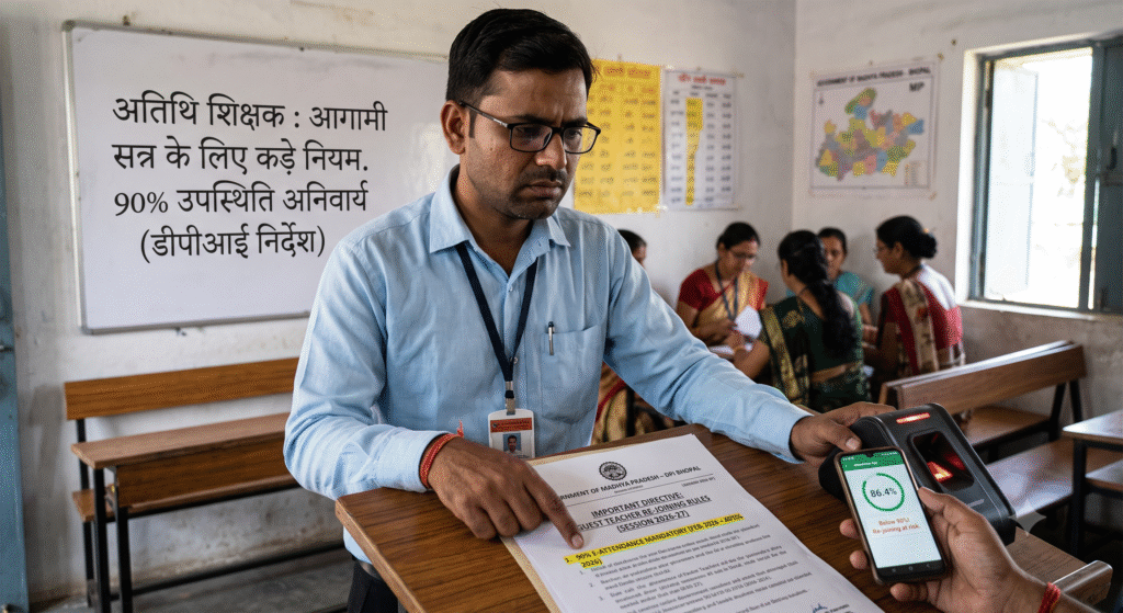 Strict rules and guidelines for guest teachers in MP