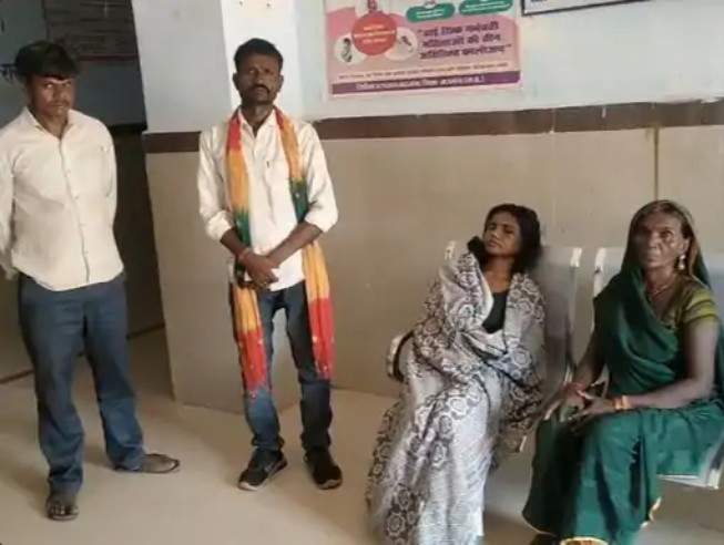 Husband brutally beats wife over dispute regarding illicit relations in Mauganj.