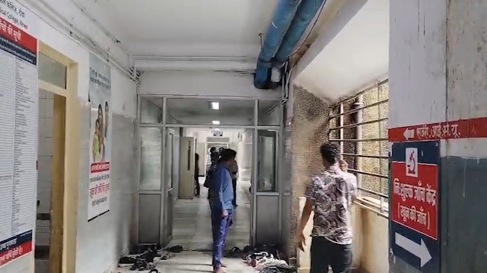 Indiscriminate firing at a young man in Rewa