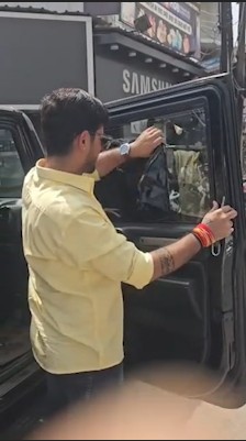 Crackdown in Rewa on luxury vehicles with fake number plates and tinted windows.