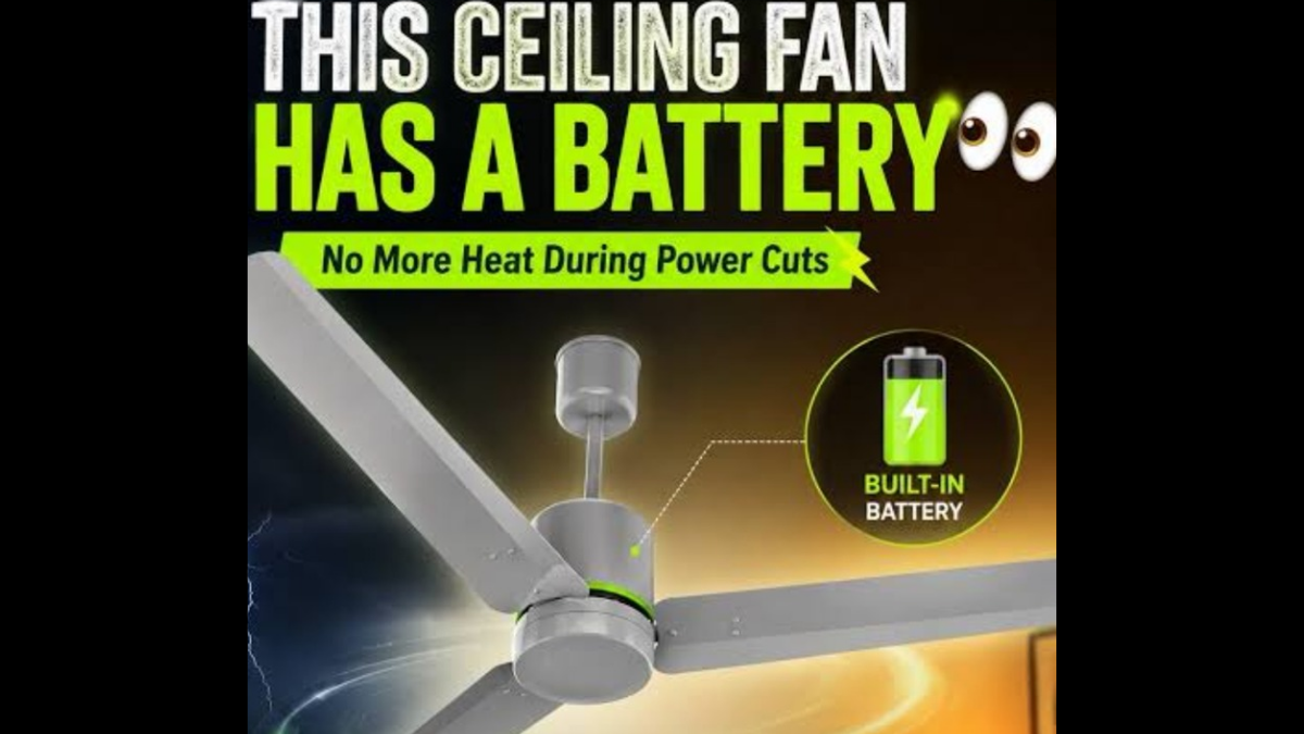 Orient Ecotech Volt: Fan runs for 10 hours even during a power outage; check the price.