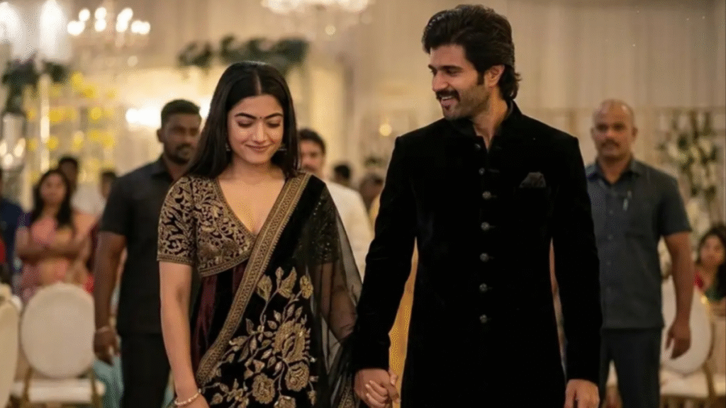 Rashmika Mandanna Anarkali: Rashmika dazzles in an ₹89,900 dress.