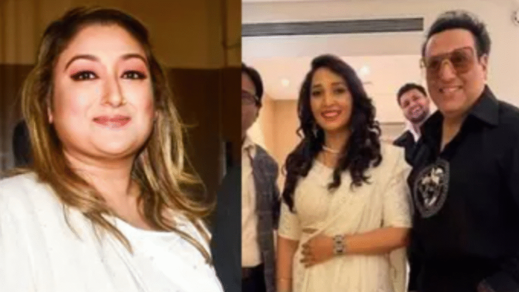 Sunita Ahuja responds to the picture of Komal with Govinda.