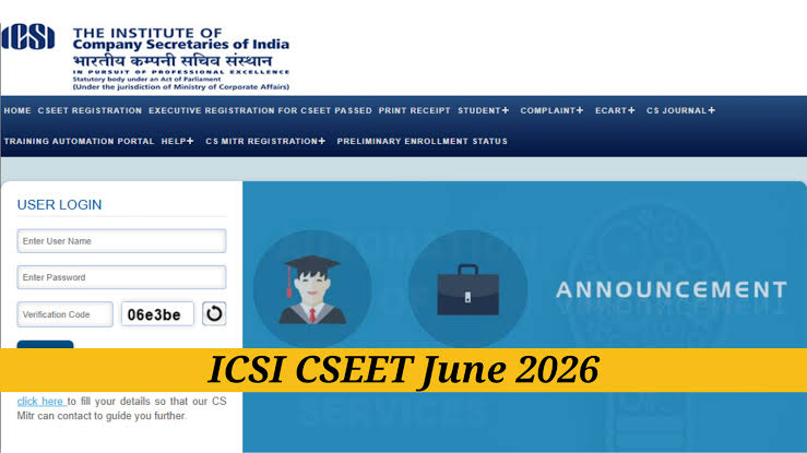 ICSI CS June 2026