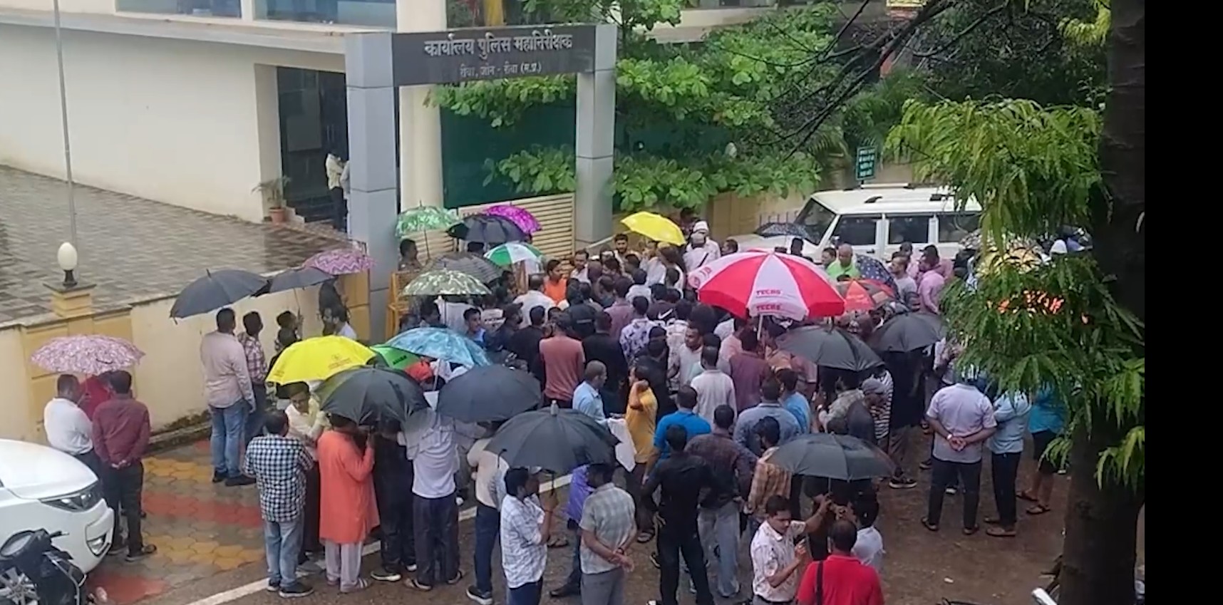 The matter concerning the TI and BJP leaders has reached the IG's office.