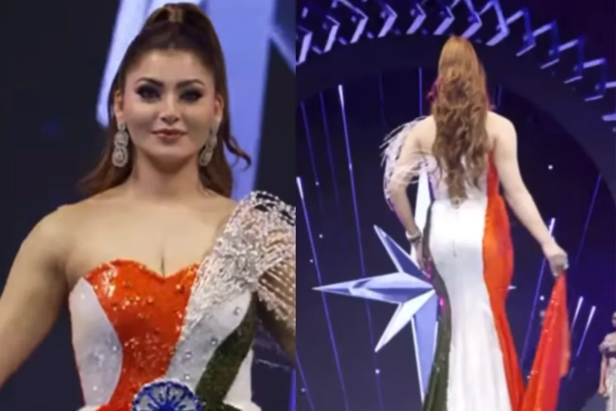 Urvashi Rautela Tricolor Gown Controversy