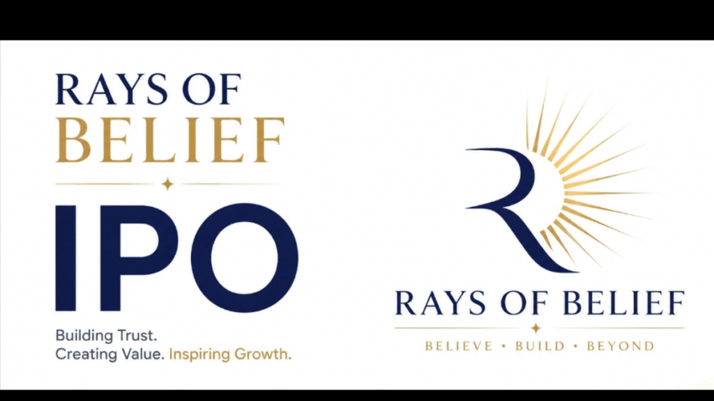 Rays of Belief IPO: Subscribed 3.63 times on Day 2; retail demand strong.
