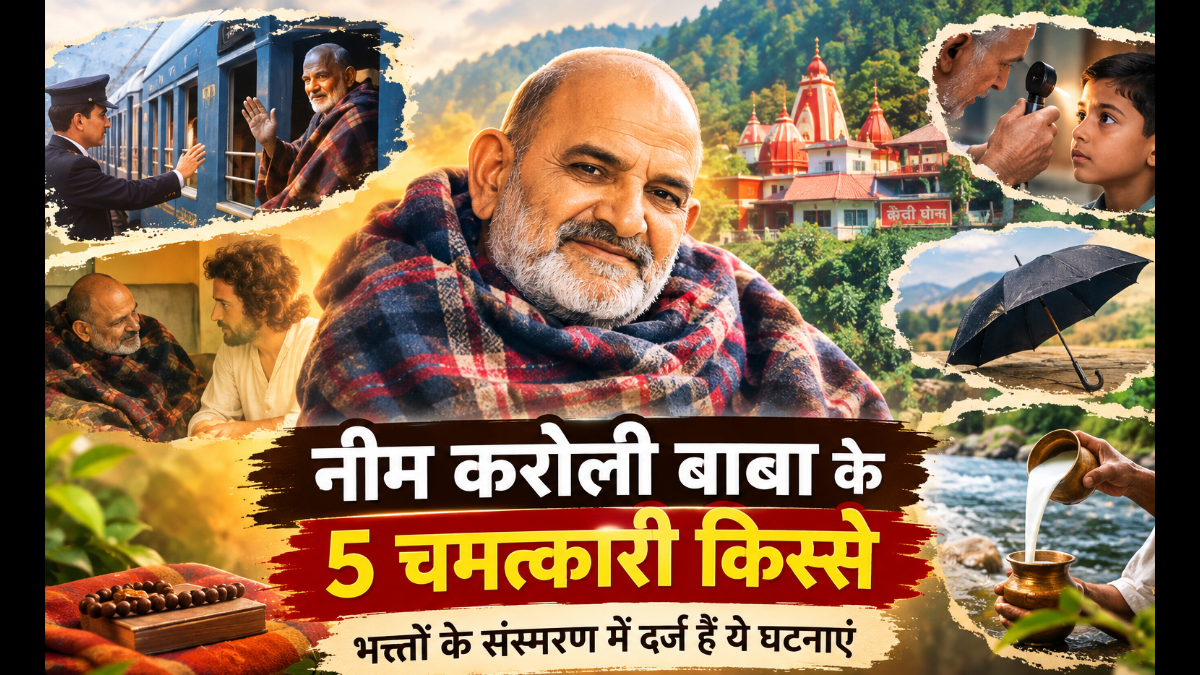 Five miraculous tales of Neem Karoli Baba; these incidents are recorded in the memoirs of his devotees.