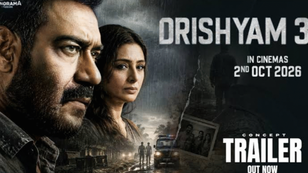 Drishyam 3 Trailer: Three major challenges await Ajay Devgn; suspense mounts.