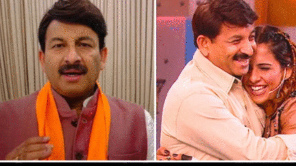 Why were questions raised about Manoj Tiwari? Video goes viral amidst floods.