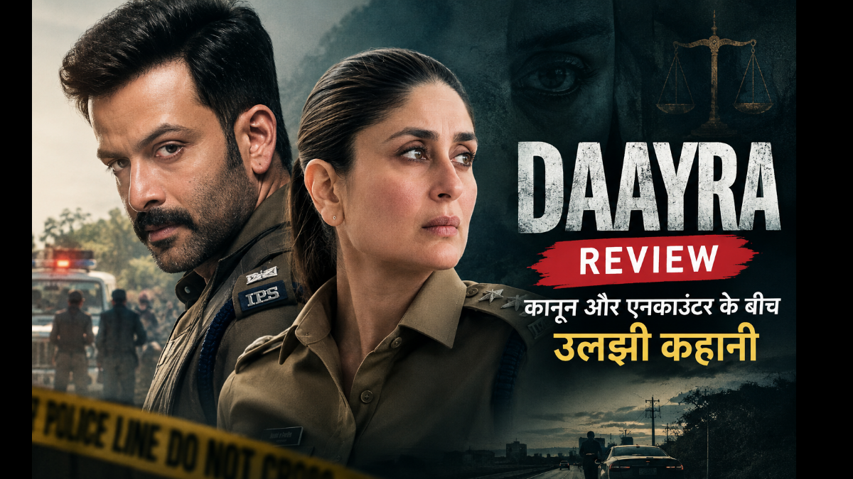 Daayra Review: करीना-पृथ्वीराज की टक्कर में उलझा कानून और इंसान