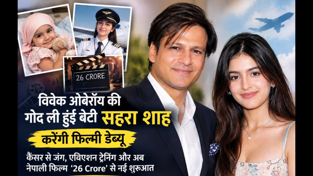 Vivek Oberoi's daughter sahara sah to make her film debut; know the story.