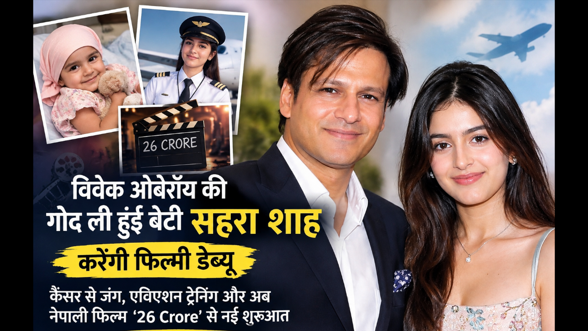 Vivek Oberoi's daughter sahara sah to make her film debut; know the story.