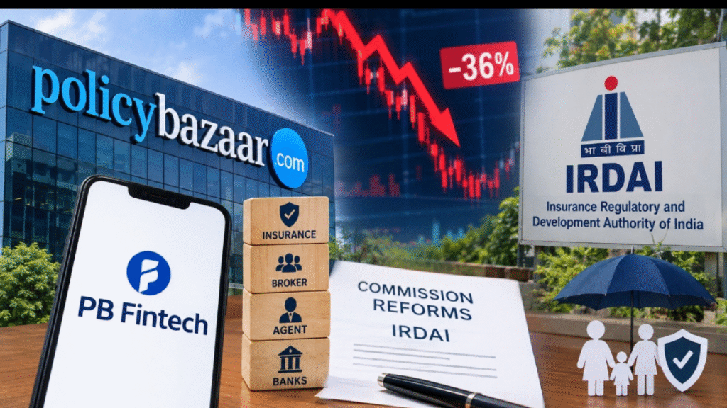Policybazaar hit by a major IRDAI impact, shares plunge 36% — why?”