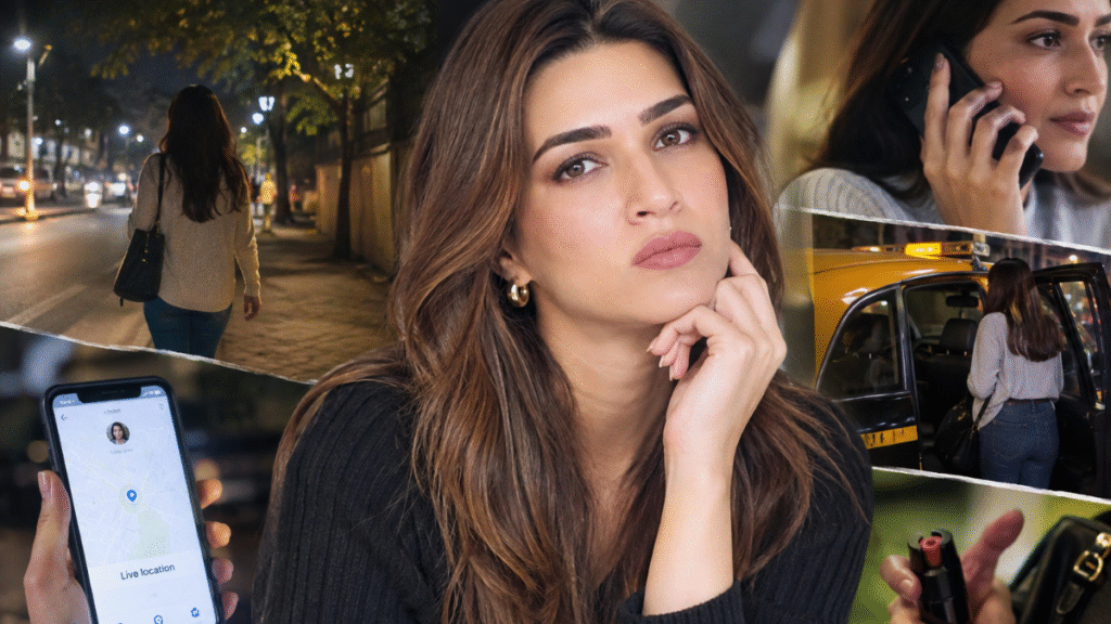 Kriti Sanon raises the issue of women's safety on Daughters Day.