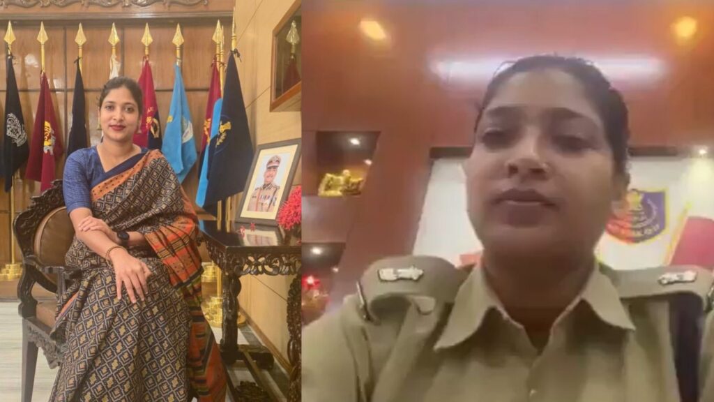 IPS बुशरा बानो के अस्सलाम वालेकुम विवाद