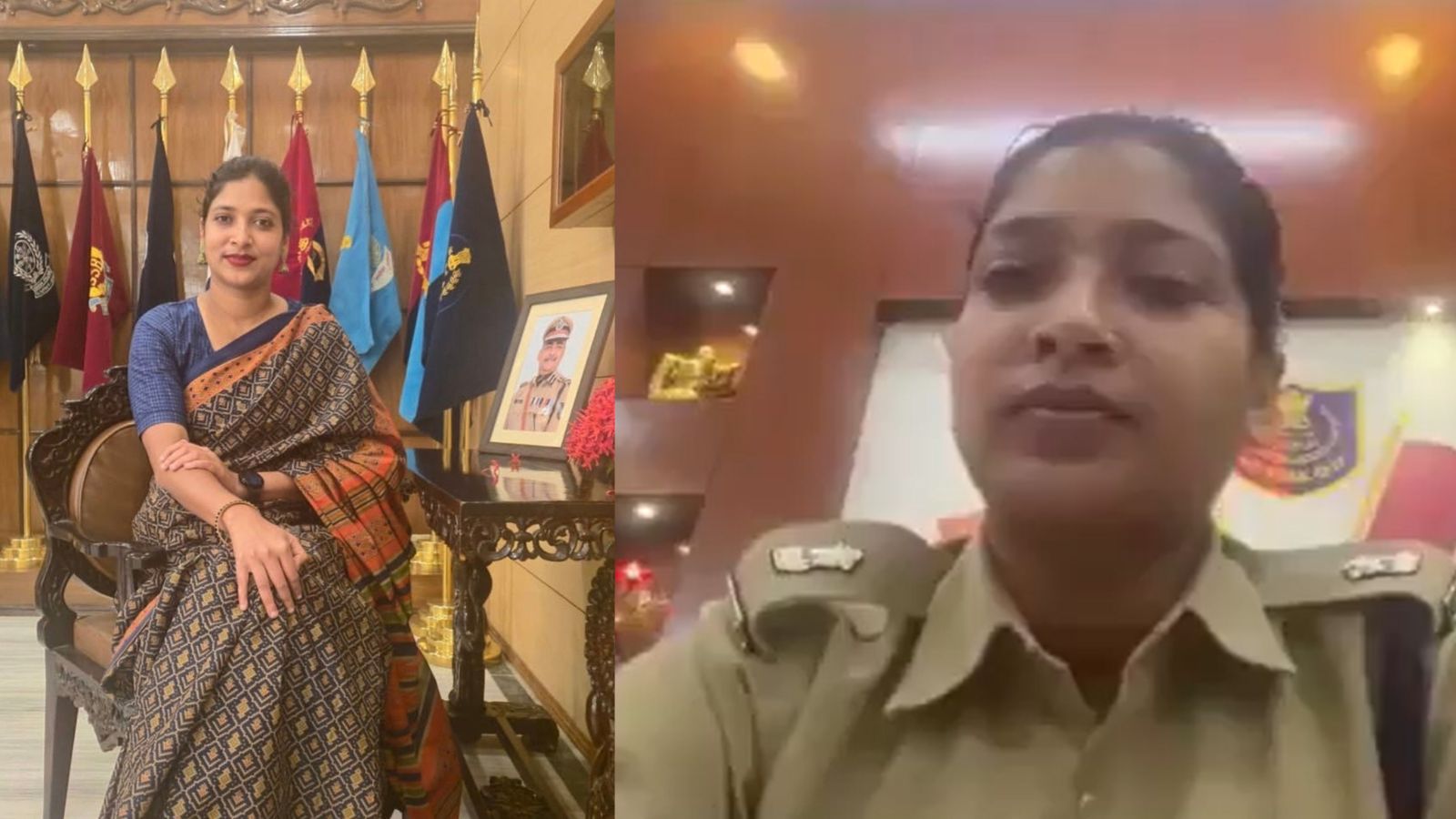 IPS बुशरा बानो के अस्सलाम वालेकुम विवाद