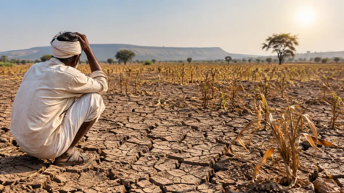 मॉनसून की लंबी बेरुखी ने सोयाबीन उत्पादक किसानों की कमर तोड़ दी है