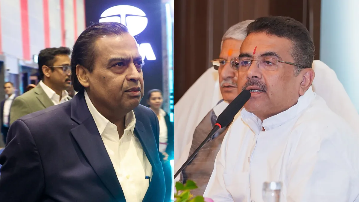 Mukesh Ambani Suvendu Adhikari Meeting