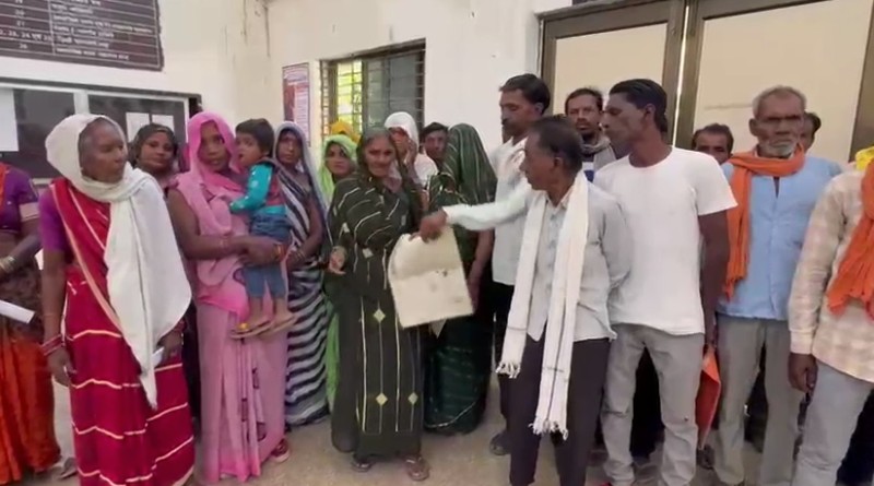 Complainants attending the public hearing in Rewa appealed to the Collector