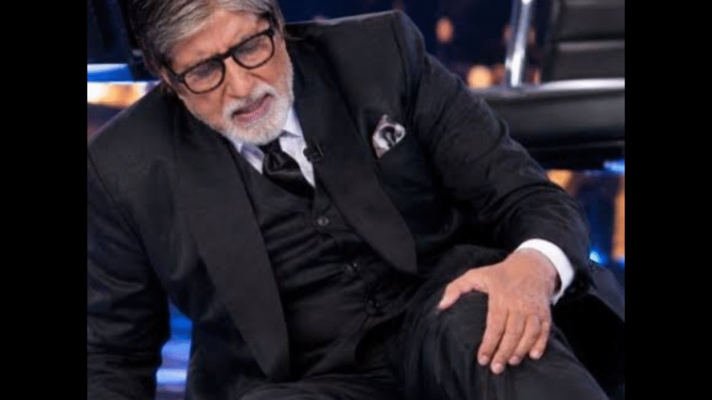 Amitabh Bachchan injured during KBC 18 shoot; delivered monologue while seated.