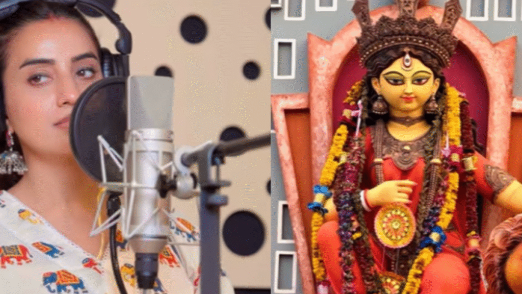 Akshara Singh's new song gives voice to the pain of floods and faith in Chhathi Maiya.