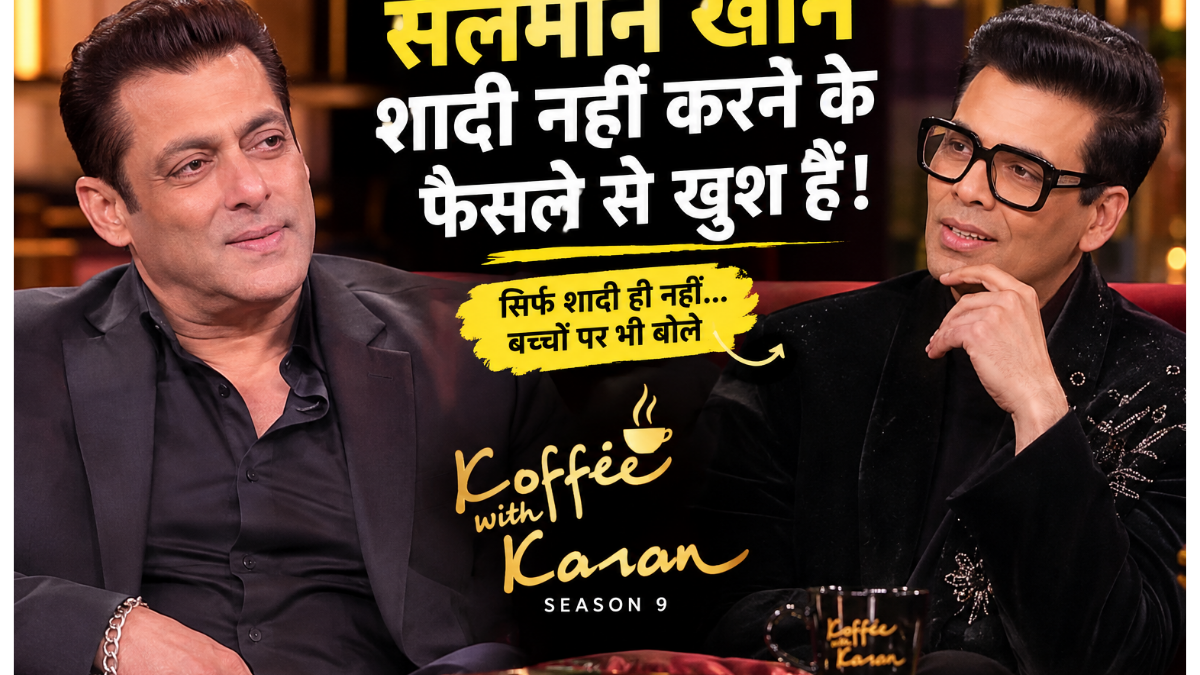 Salman Khan is happy with his decision not to marry; also speaks about children