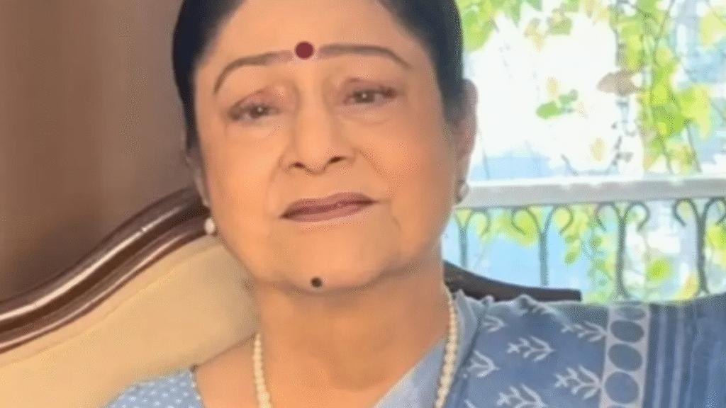 Aruna Irani Video: Actress returns to work following husband's passing