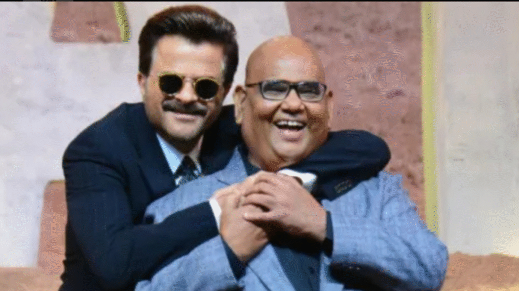 Anil Kapoor gets emotional upon seeing Satish Kaushik lookalike; recalls an unfulfilled dream
