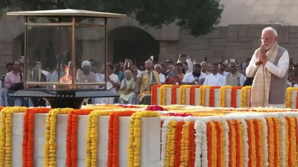 Mahatma Gandhi on Gandhi Jayanti