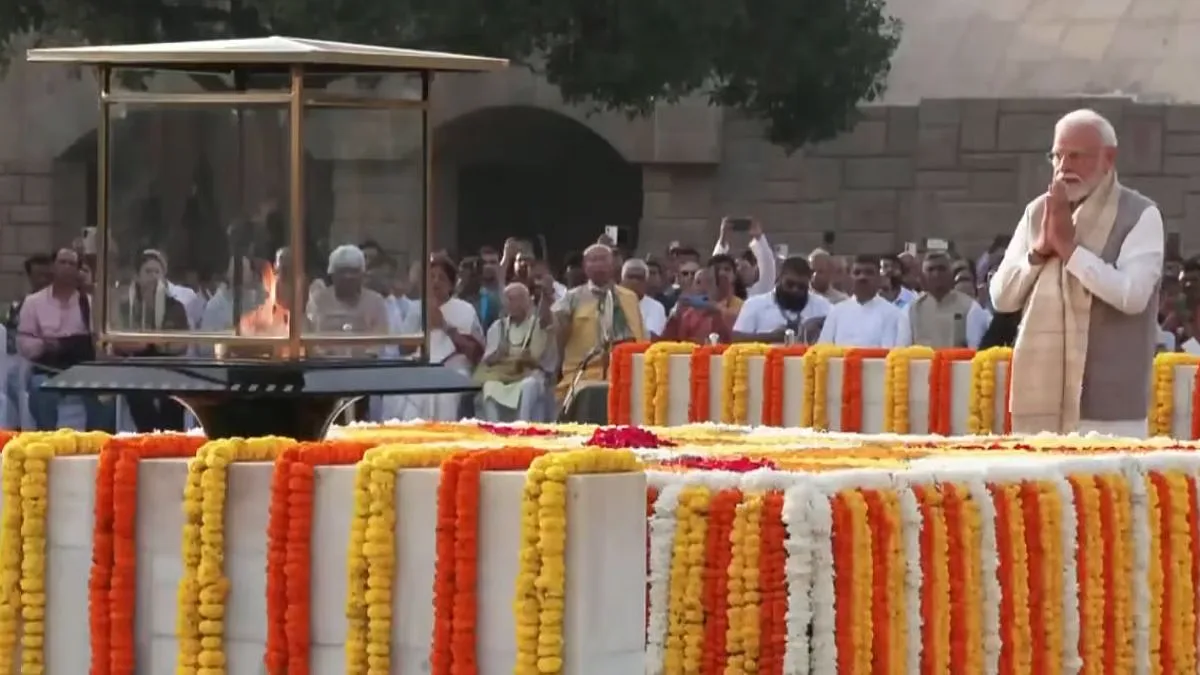 Mahatma Gandhi on Gandhi Jayanti