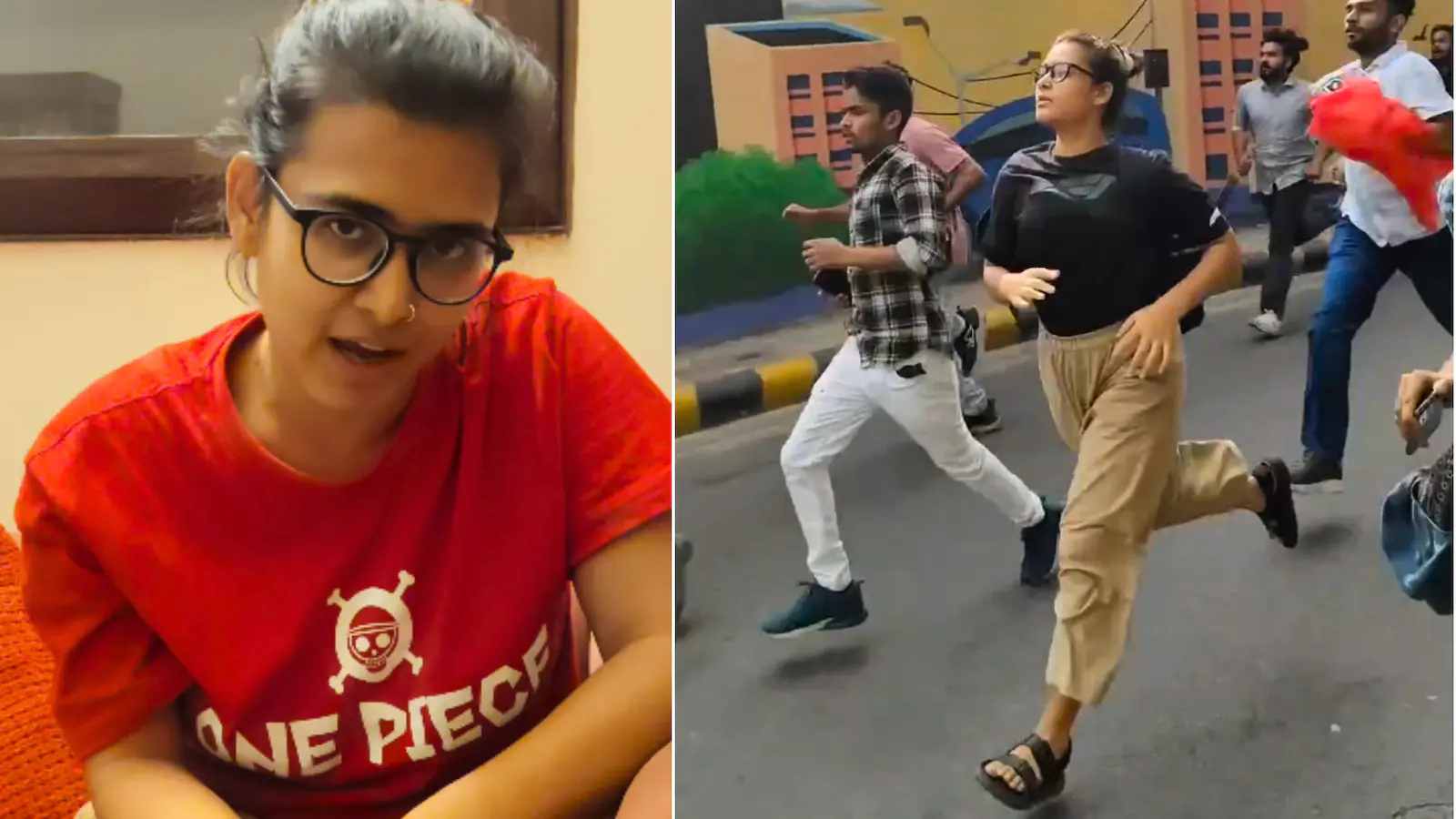 Neha Bora AISA Delhi protest