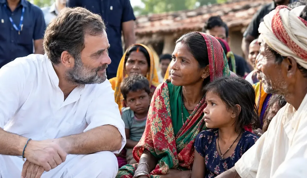राहुल गांधी का बालाघाट दौरा