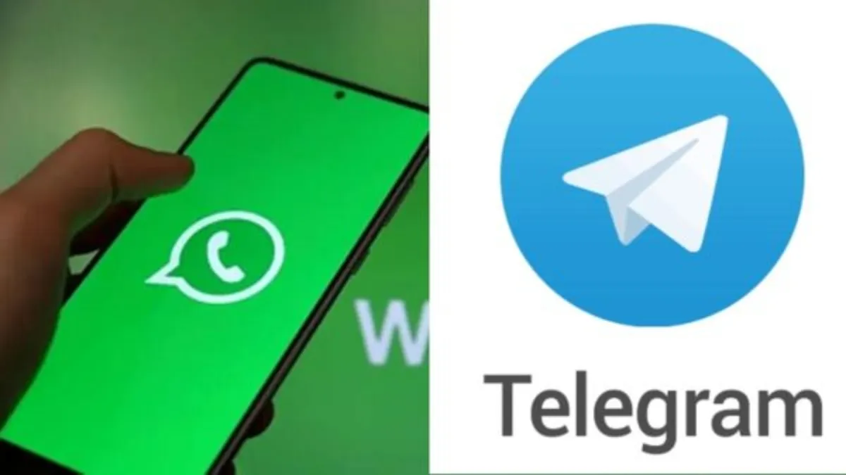 WhatsApp and Telegram