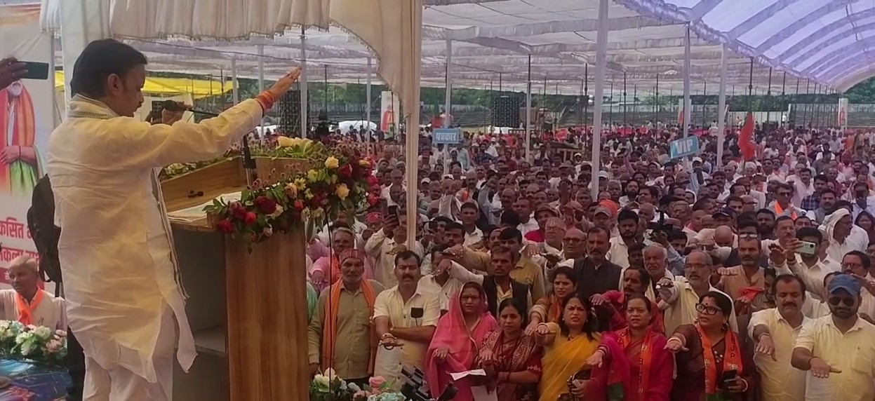 The resolve for a 'Viksit Bharat' resonated in Rewa.